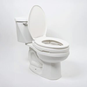 2" Hinged Raised Toilet Seat