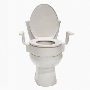 4″ Raised Toilet Seat with Handles